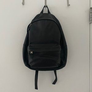Coach Charles Backpack in Sport Calf Leather Black